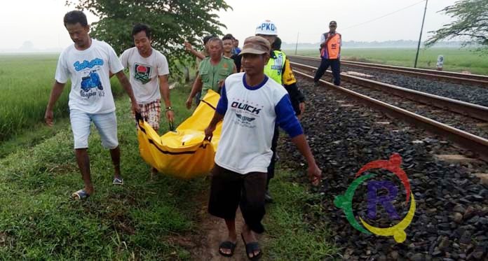 Tragis, Diduga Jatuh dari KA, Pria Asal Jakarta Tewas