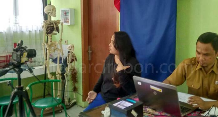 Jemput Bola, Disdukcapil Kota Cirebon Rekam E-KTP Siswa SMA