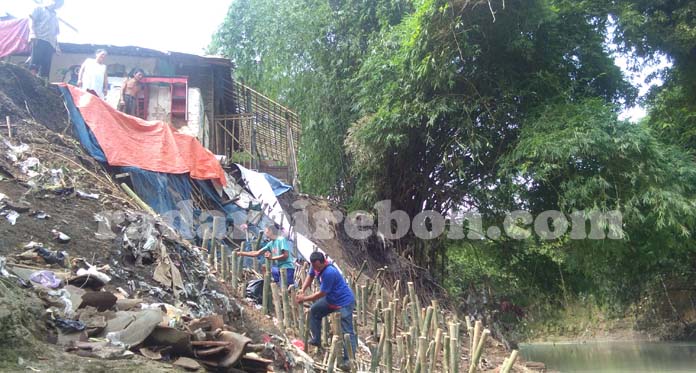 Gawat! Empat Rumah di Desa Sitiwinangun Terancam Longsor