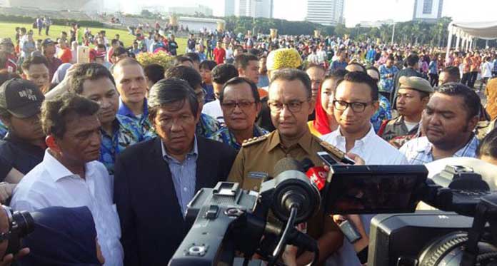 Anies Tegaskan Monas Boleh Digunakan Kegiatan Agama