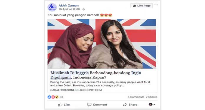 Tidak Semua Muslimah di Inggris Ingin Dipoligami
