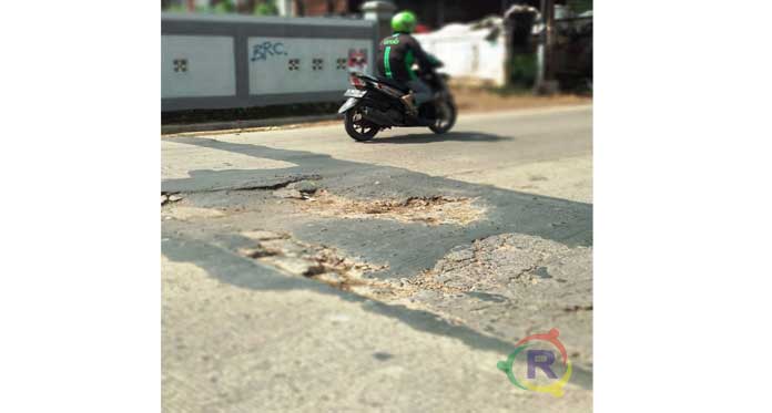 DPUPR Pikirkan Metode yang Tepat untuk Kerusakan Beton di Jl Katiasa