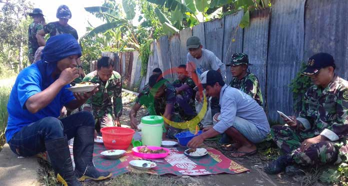 Keakraban TNI-Rakyat Makin Erat Lewat TMMD