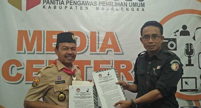 Pramuka Teken Kerja Sama Awasi Pilkada