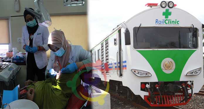 PT KAI Beri Pelayanan Kesehatan dengan Hadirkan Rail Clinic