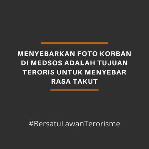 Ledakan di 3 Gereja di Surabaya, Warga Diajak #BersatuLawanTerorisme