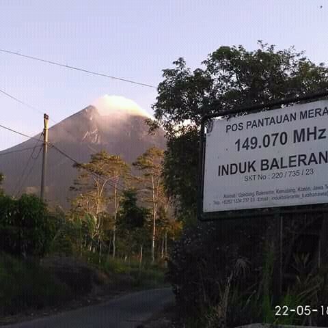 Pasca Waspada Level II, Merapi Kembali Erupsi