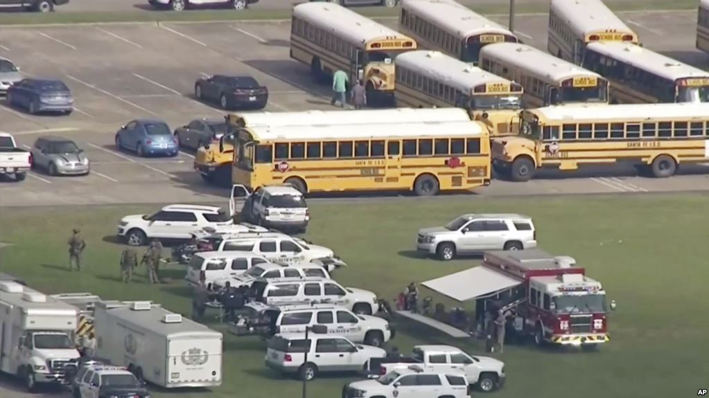 Penembakan Brutal di SMA Santa Fe Texas, 10 Orang Tewas