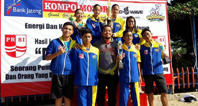 Kota Cirebon Jadi Klub Renang Terbaik di Piala Bupati Purbalingga 2018