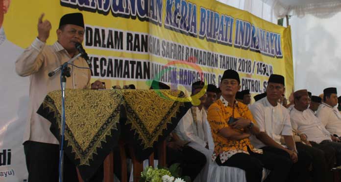 Pemkab Indramayu Komitmen Kebut Pembangunan Jalan Poros