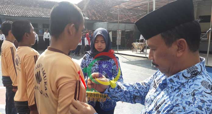 Pasukan Merah Putih Narapidana Lapas Kuningan Dikukuhkan