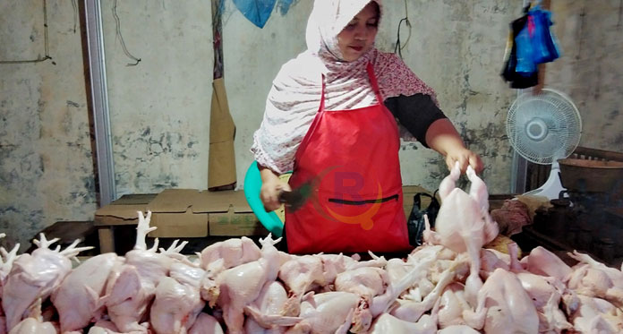 Di Indramayu, Harga Daging Ayam Terus Melonjak