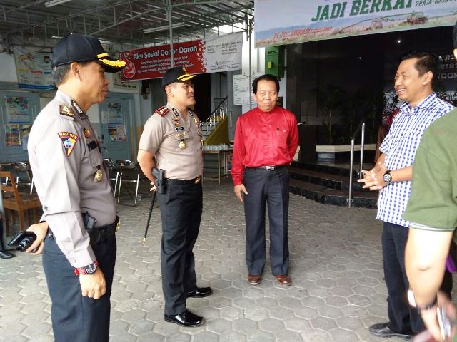 Pantau Keamanan, Kapolres Ciko Sidak ke Gereja