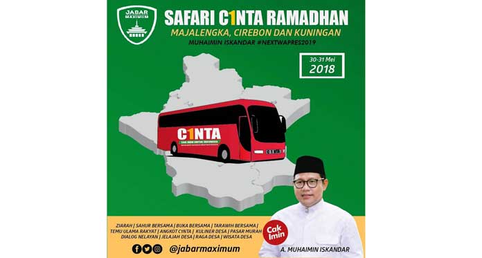Besok, Cak Imin Safari C1nta Ramadan ke Majalengka, Cirebon dan Kuningan