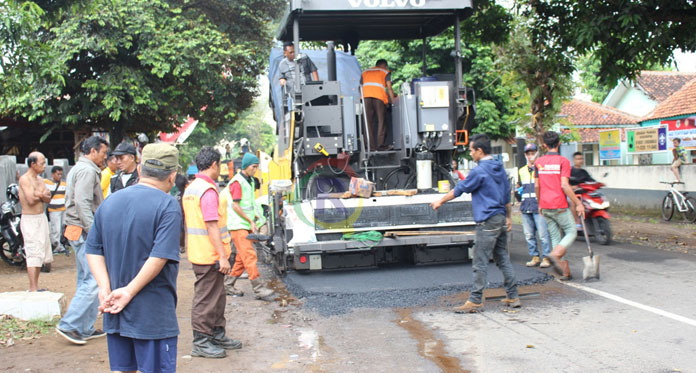 Sambut Pemudik Telan Anggaran Rp 8,6 M, Ciawigebang-Cidahu Di-Hotmix