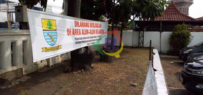 Selama Ramadan, Jalan Protokol-Alun-alun Kota Cirebon Steril dari PKL Takjil