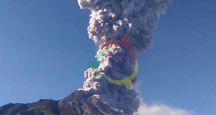 Gunung Merapi Meletus Lagi, Lontarkan Abu Vulkanik, Pasir dan Material Piroklatik