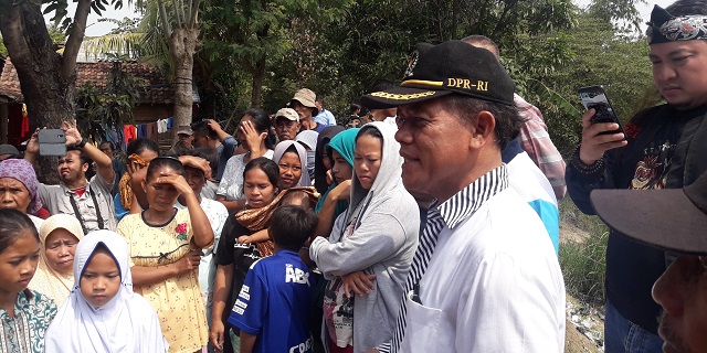 Pasca Demo BBWS CimanCis, Yoseph Umarhadi Sisir 3 Titik Tanggul Sungai Kritis