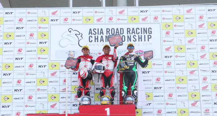 Wow! 2 Pebalap Astra Honda Raih Dua Podium Tertinggi ARRC Jepang