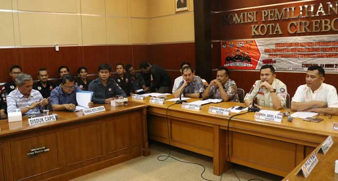 KPU Sebut DPS di Kota Cirebon Sebanyak 233.307 Orang