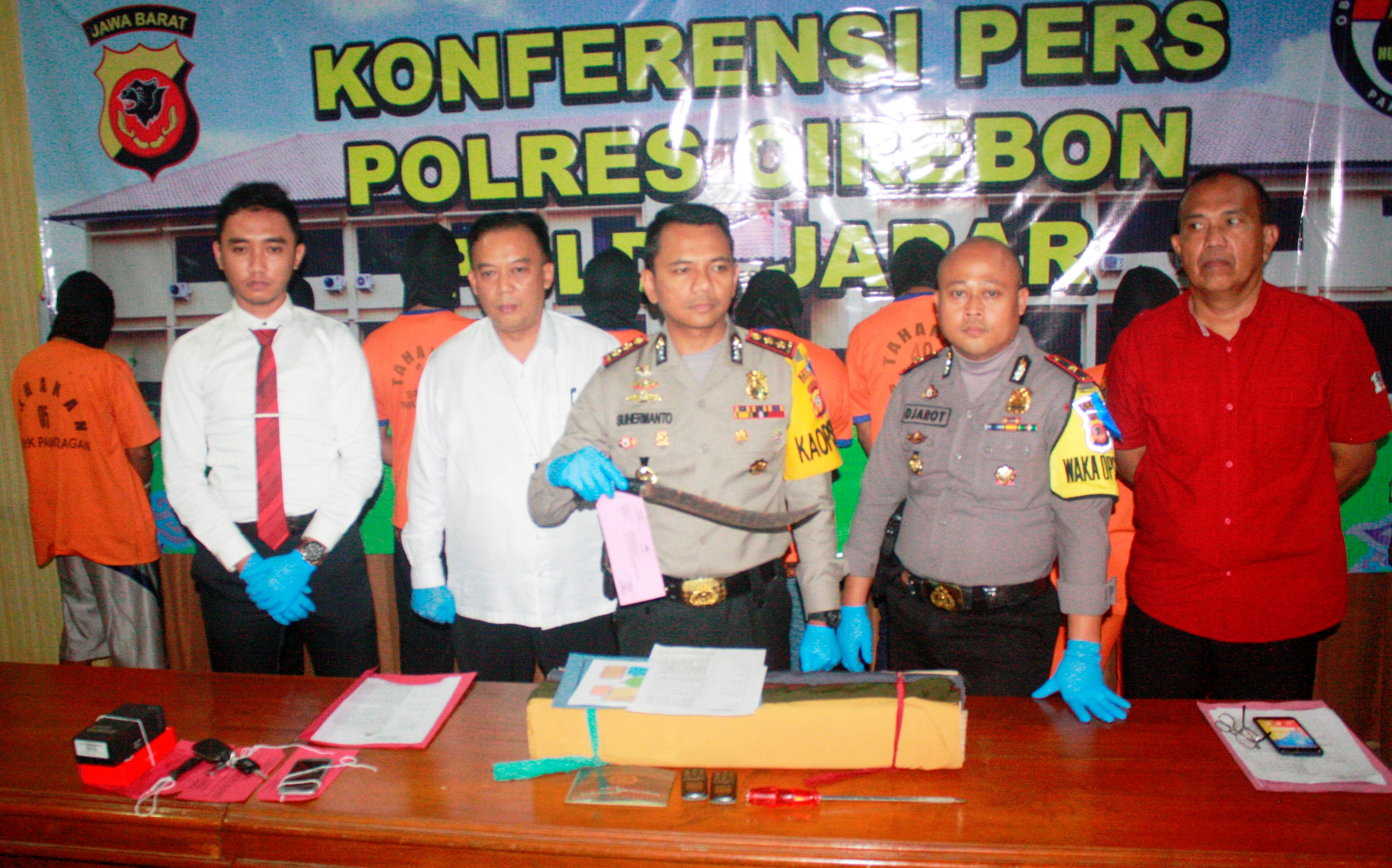 Terkenal Sadis, 5 Anggota Geng Motor Digulung Polisi