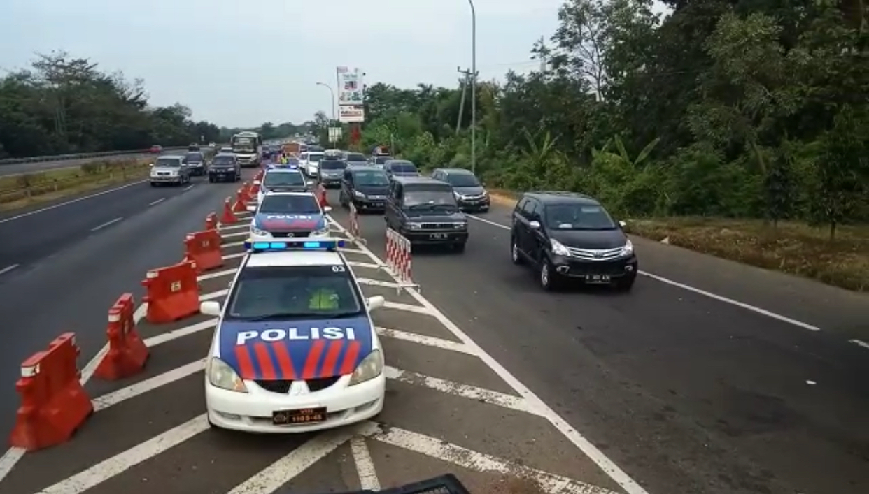 Arus Balik, “Oneway” Palimanan-Jakarta Kembali Diberlakukan Pukul 15.00 WIB