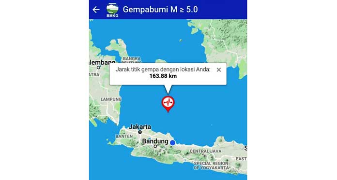 Waduh, Indramayu Digoyang Gempa 5,0 SR