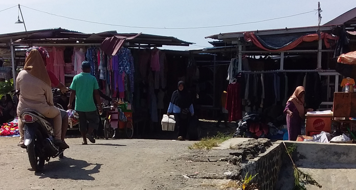 Pasca Lebaran, Pasar Tumpah Jatibarang Sepi