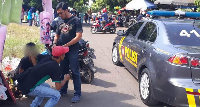 Polisi Ciduk Juru Parkir Ilegal