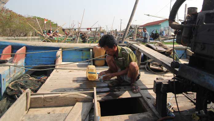 Angin Kencang, Nelayan Melaut Tak Dapat Ikan