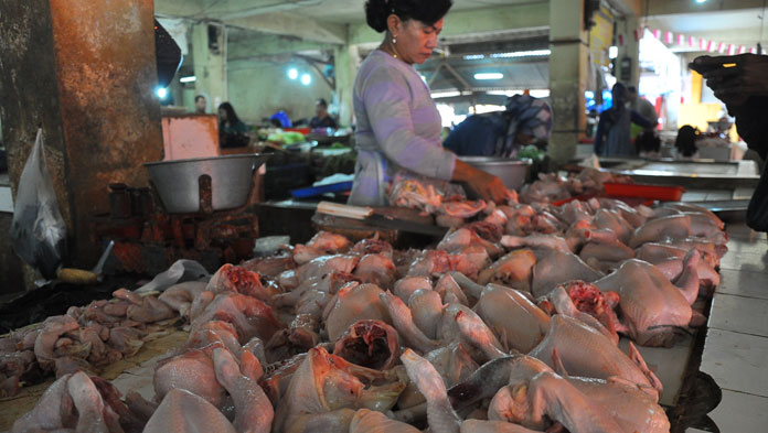 Harga Daging Ayam di Kuningan Capai Rp 40.000 Per Kilo