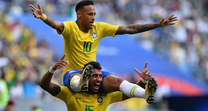 Brasil Hentikan Langkah Meksiko di Babak Perempat Final Piala Dunia 2018