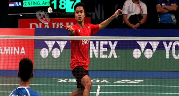 Indonesia Open 2018, Tunggal Putra Sisakan Tommy-Ginting