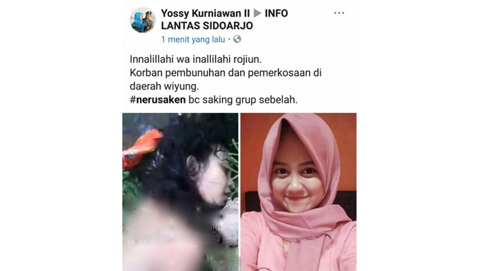 Mayat Perempuan Bugil Bukan Kasus di Surabaya