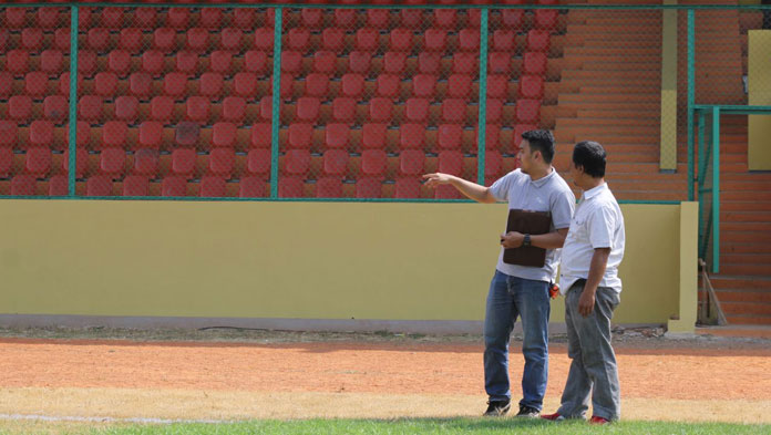 Stadion Bima Kota Cirebon Belum Layak untuk Liga