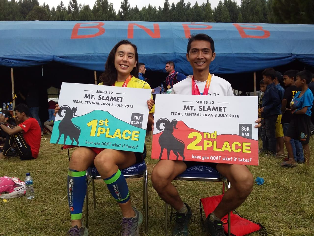 2 Pelari Komunitas Cirebon Runners (Core) Kuasai Goat Trail Race Running Series #2 2018