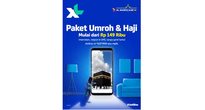 XL Beri Kemudahan dengan Paket Haji