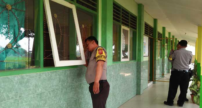 Maling Bobol SDN 2 Wanakaya, Gas Melon dan Pompa Air Raib