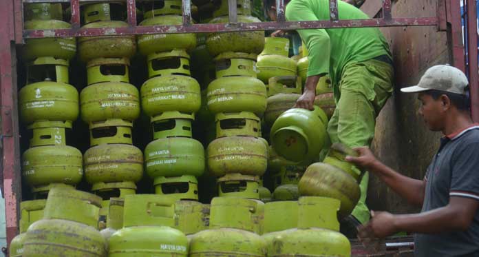 Musim Hajatan, Stok Gas Elpiji 3 Kg Melimpah