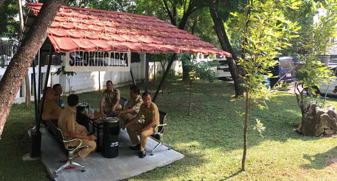 Setda Kabupaten Jadi Percontohan Pelaksanaan KTR