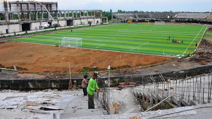 Rencananya Pembangunan Sport Center Bakal Dilanjut Tahun 2019