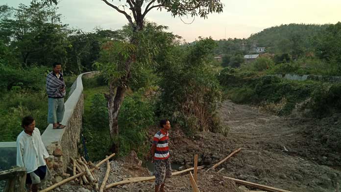 Sungai Mengering, Pertanian di Kabupaten Cirebon Terancam