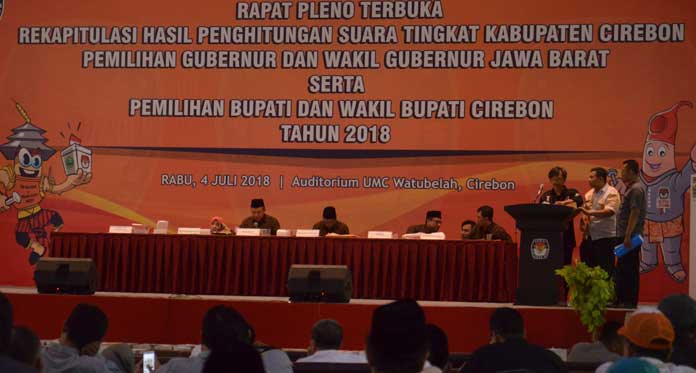 Paslon Sunjaya-Imron Raih Suara Tertinggi di Pilbup Cirebon