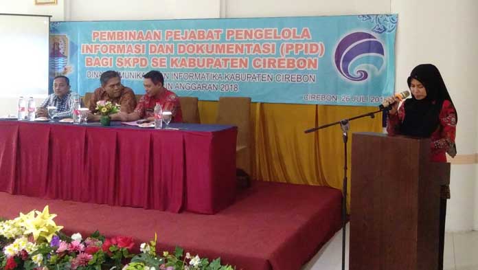 Diskominfo Kabupaten Cirebon Beri Pembinaan 76 PPID