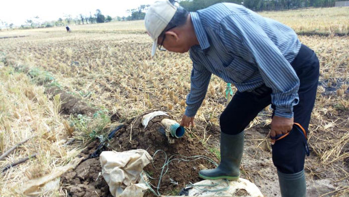 Pompa Air dari Cirebon Power Memompa Semangat Petani di Kanci Kulon