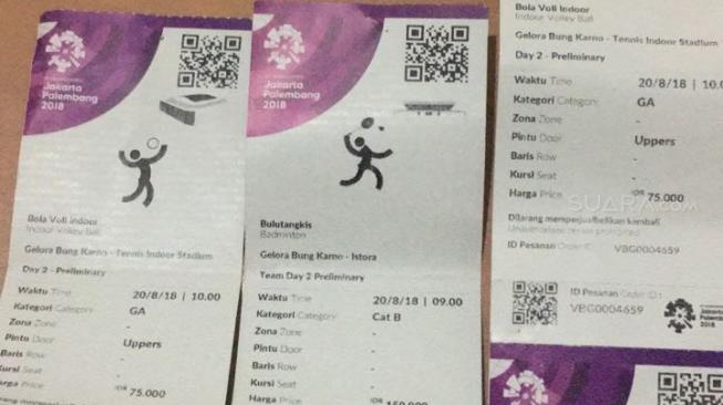 Tiket Asian Games 2018: KPK Dapat Laporan Pejabat Negara Menolak Gratifikasi