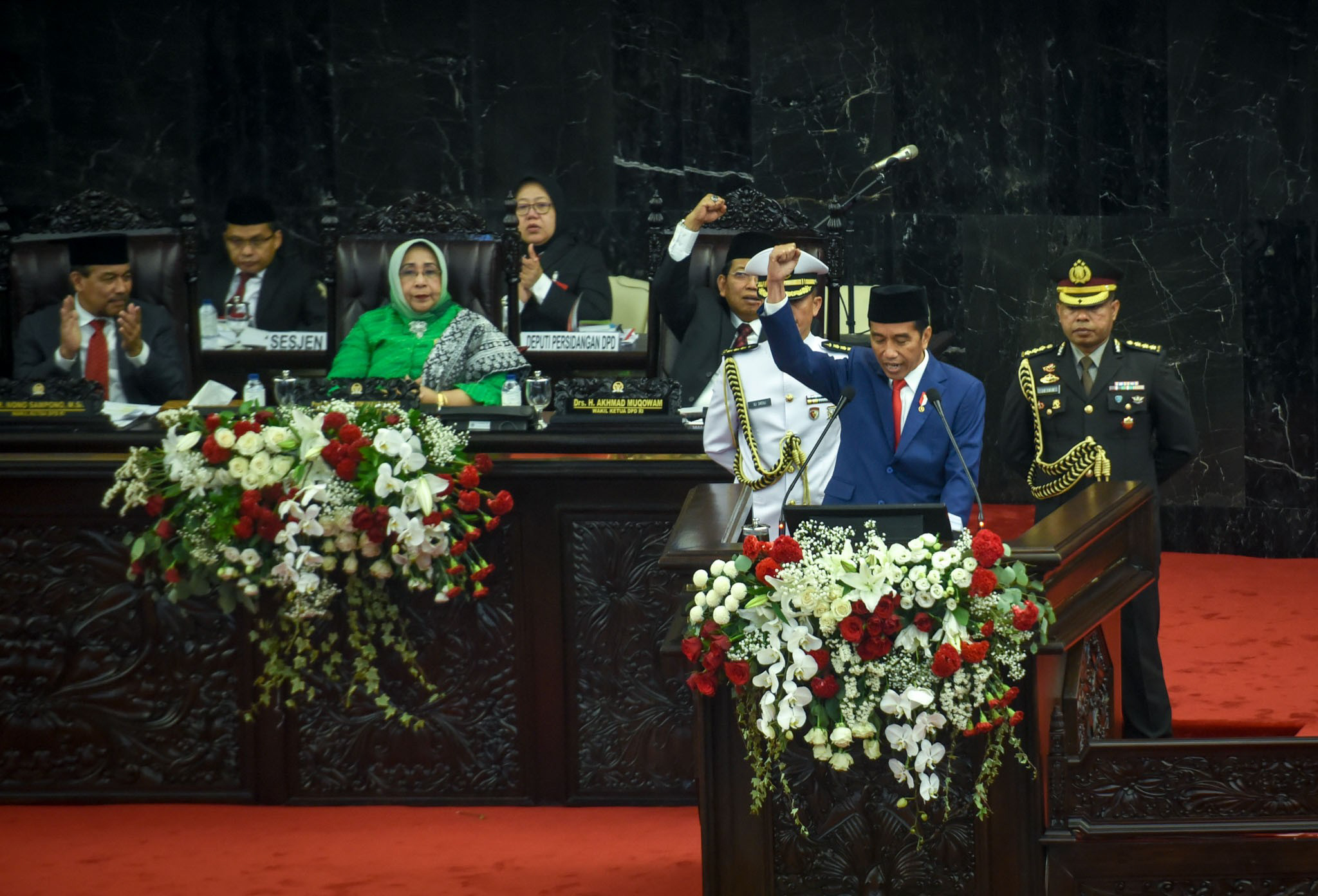 Naskah Lengkap Pidato Presiden Jokowi Soal RUU APBN 2019 dan Nota Keuangan