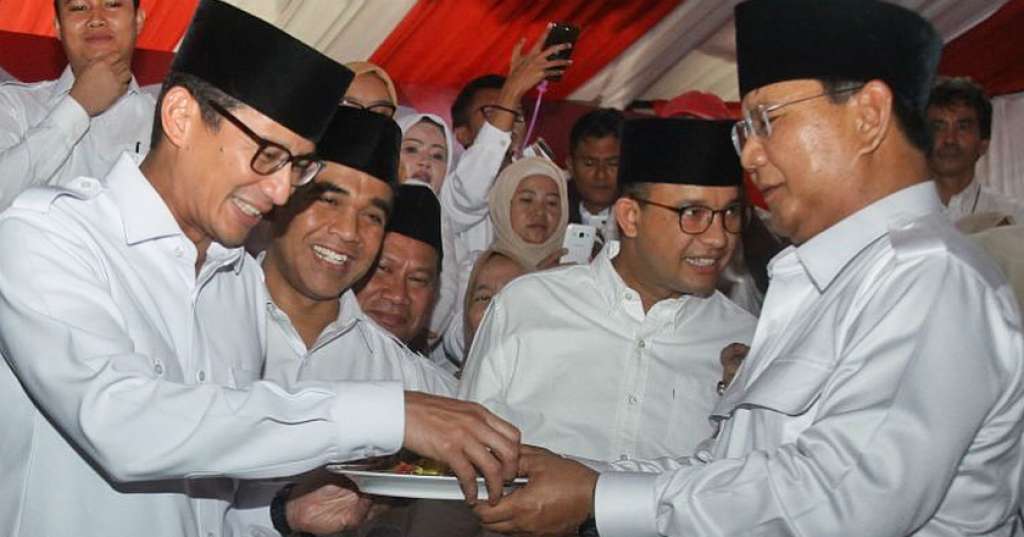Usai Deklarasi, Prabowo-Sandiaga Bertemu Keluarga Cendana