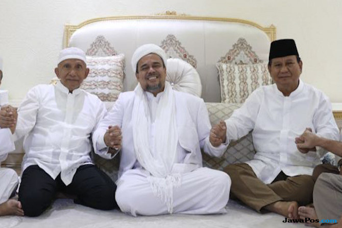 MK Tolak Gugatan Sengketa Pilpres Prabowo, Bagaimana Nasib Habib Rizieq Shihab