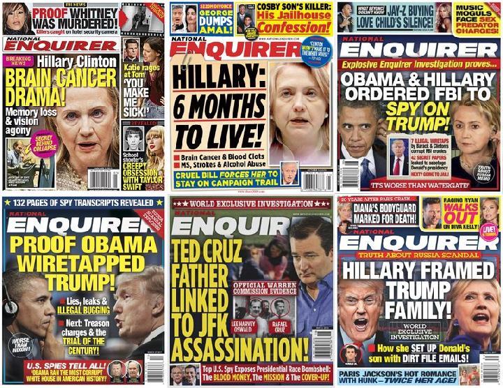 The National Enquirer Amankan Rahasia Skandal Pribadi Trump